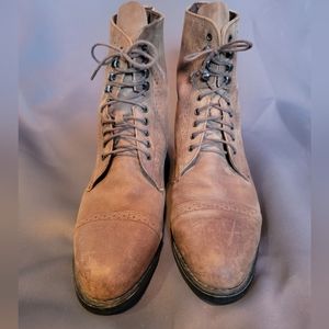 Lace Up Western Style Booties